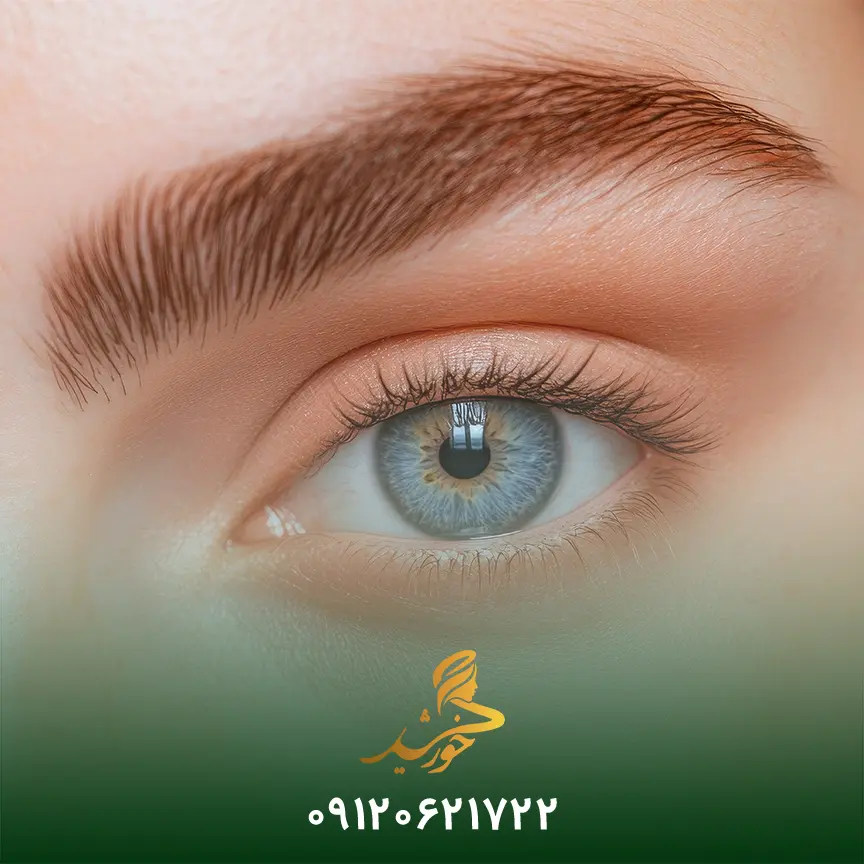 کاشت ابرو روی تاتو