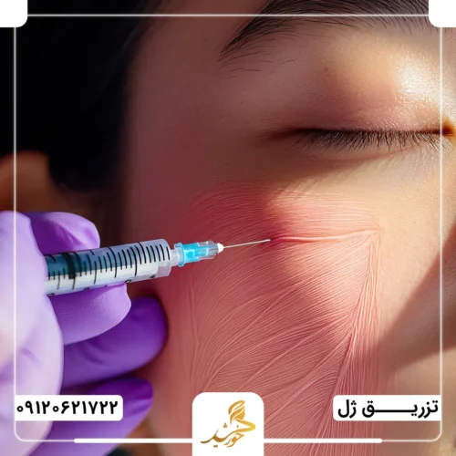 انواع مدل تزریق ژل به گونه